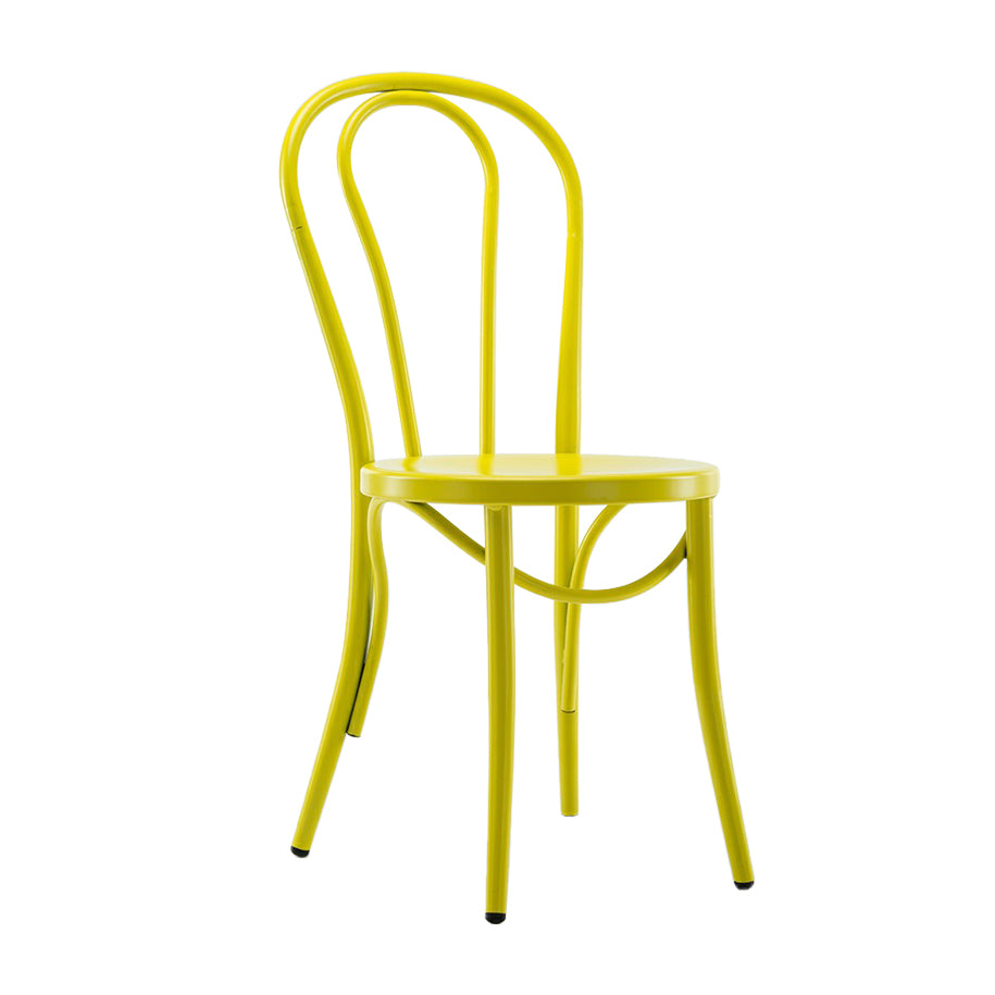 Eigentijdse stijl metalen eetkamerstoelen Windsor achter armloze stoel voor keuken