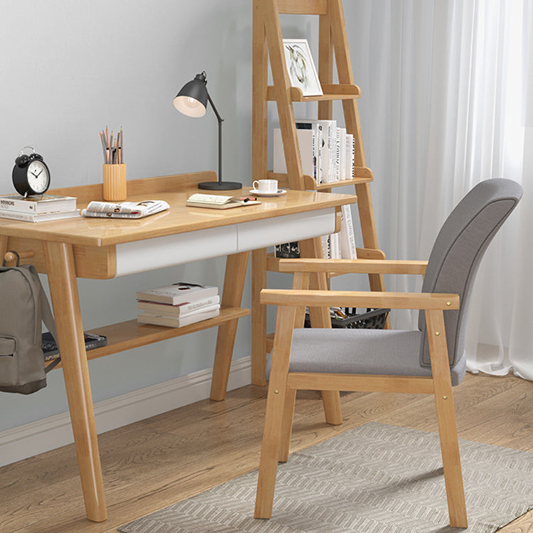 Silla de comedor tapizada con respaldo sólido, sillón contemporáneo con acabado mate, única