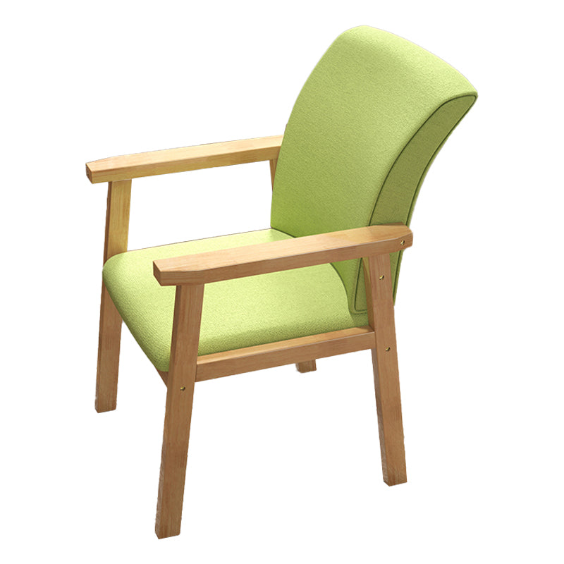 Silla de comedor tapizada con respaldo sólido, sillón contemporáneo con acabado mate, única
