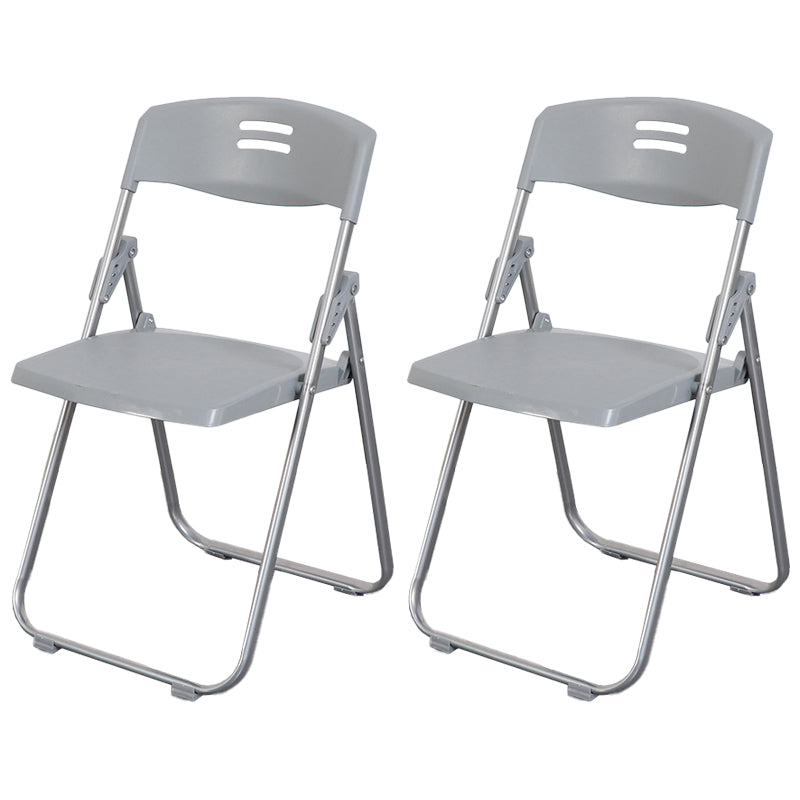 Parte posterior abierta sin brazos de la silla lateral casera plástica del metal contemporáneo que cena la silla lateral