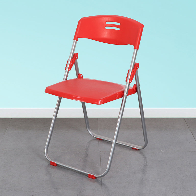 Parte posterior abierta sin brazos de la silla lateral casera plástica del metal contemporáneo que cena la silla lateral
