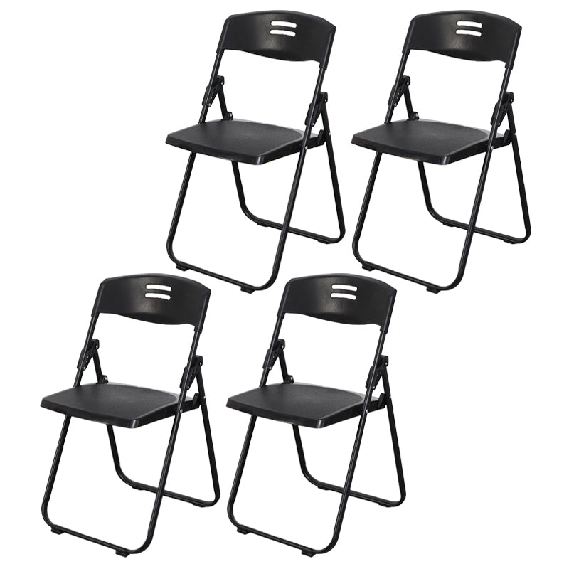 Parte posterior abierta sin brazos de la silla lateral casera plástica del metal contemporáneo que cena la silla lateral