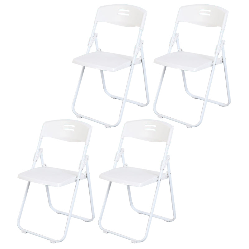 Parte posterior abierta sin brazos de la silla lateral casera plástica del metal contemporáneo que cena la silla lateral