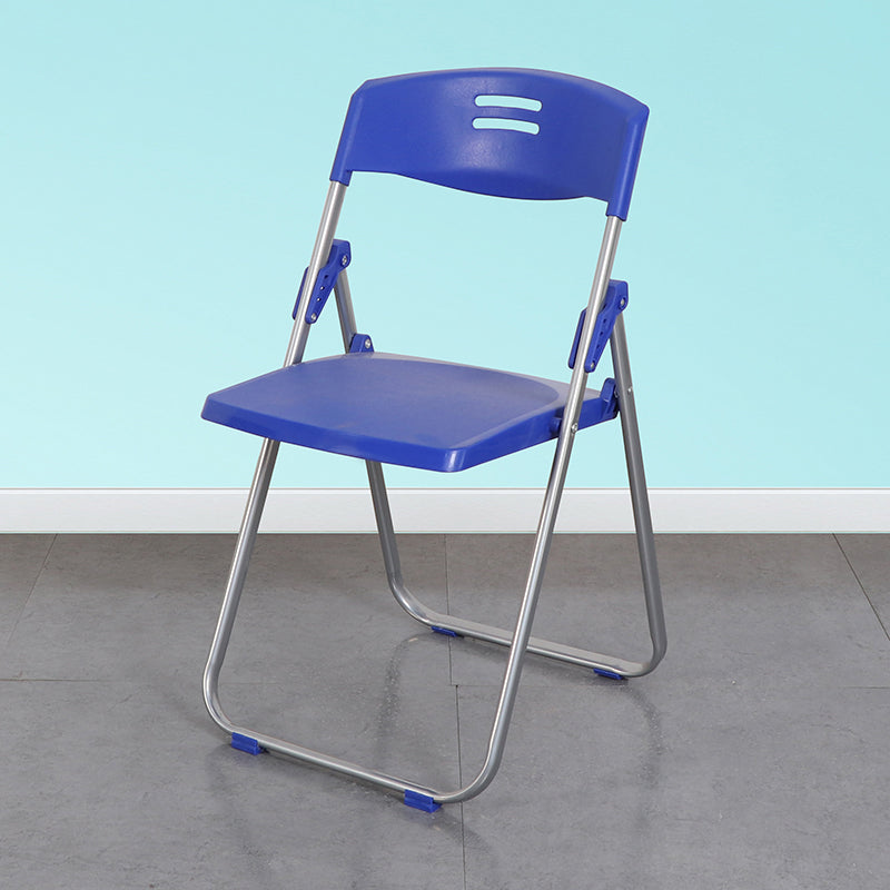 Parte posterior abierta sin brazos de la silla lateral casera plástica del metal contemporáneo que cena la silla lateral