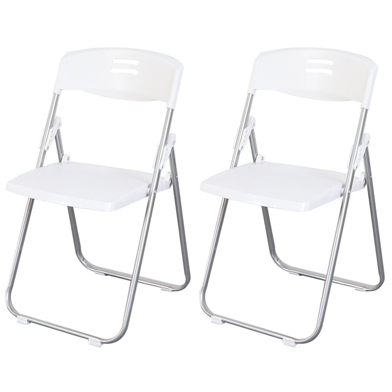 Parte posterior abierta sin brazos de la silla lateral casera plástica del metal contemporáneo que cena la silla lateral