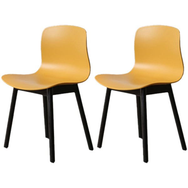 Chaises latérales arrière solides de salle à manger de cuisine de chaise en bois de hêtre de style moderne