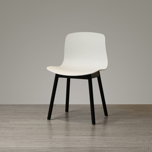 Chaises latérales arrière solides de salle à manger de cuisine de chaise en bois de hêtre de style moderne