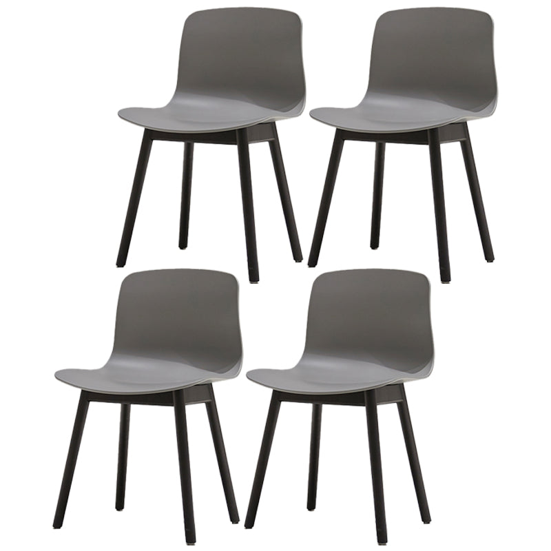 Chaises latérales arrière solides de salle à manger de cuisine de chaise en bois de hêtre de style moderne