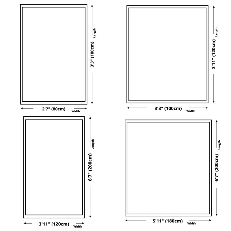 Brown Medallion Print Area Rug European Polyester Area Carpet Stain Resistant Rug for Living Room