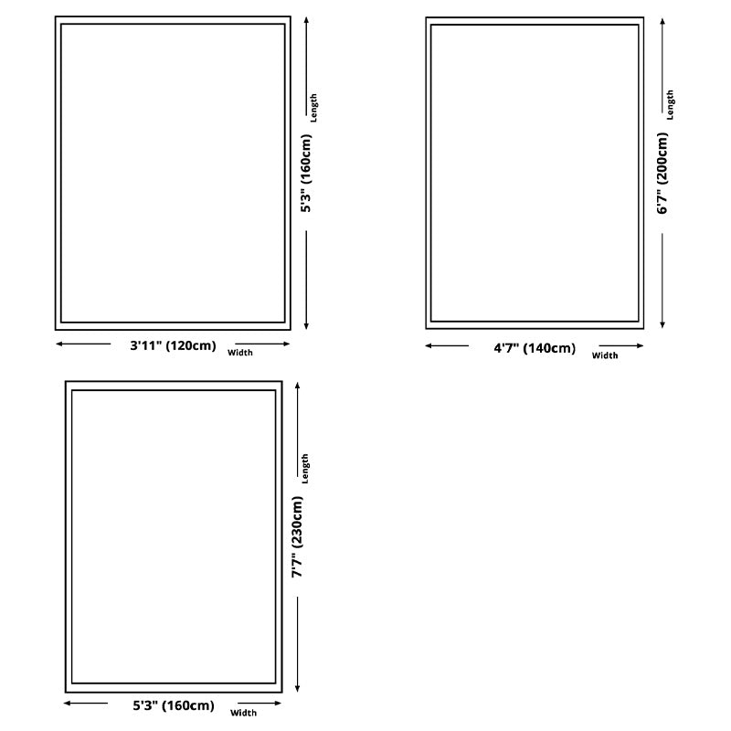 Dunkelroter Teppich gemischtes Graphenteppich nicht rutschfestem Teppich Waschbar Teppich für Wohnzimmer