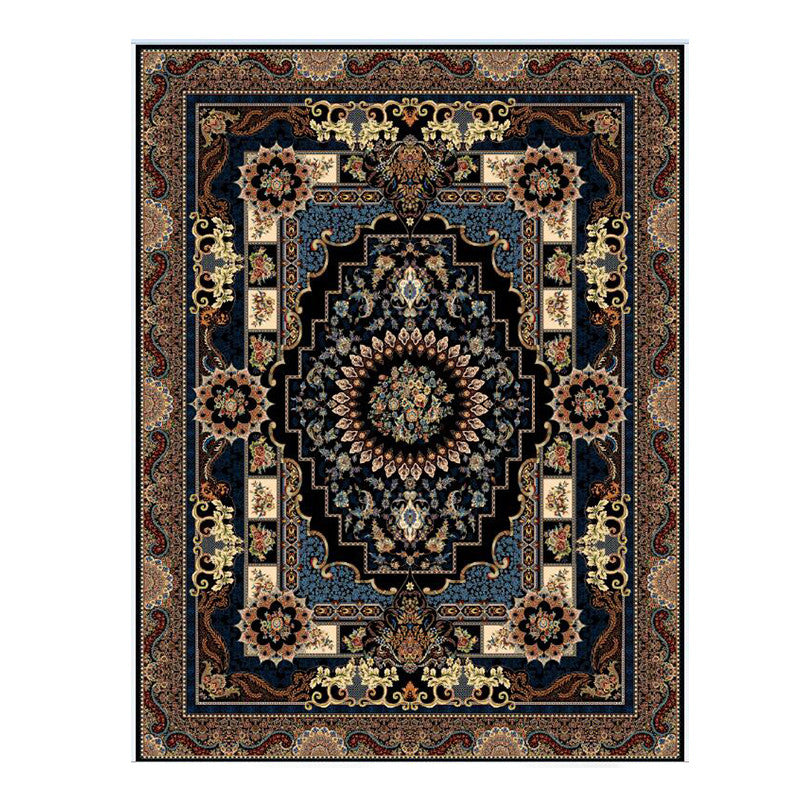 Red Vintage Teppich Mischung Graphenteppich Nicht-Rutsch-Backing Teppich für Wohnkulturanlagen