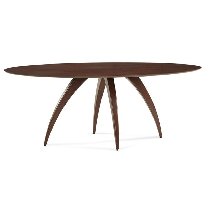 Table à manger ronde en bois de pin massif, Table fixe simple pour salle à manger
