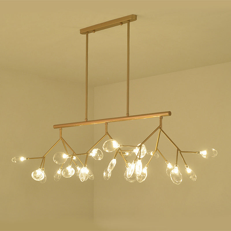 Nordic Modern Style Firefly Island Light Indoor Firefly Hanging Lamp for Dining Room