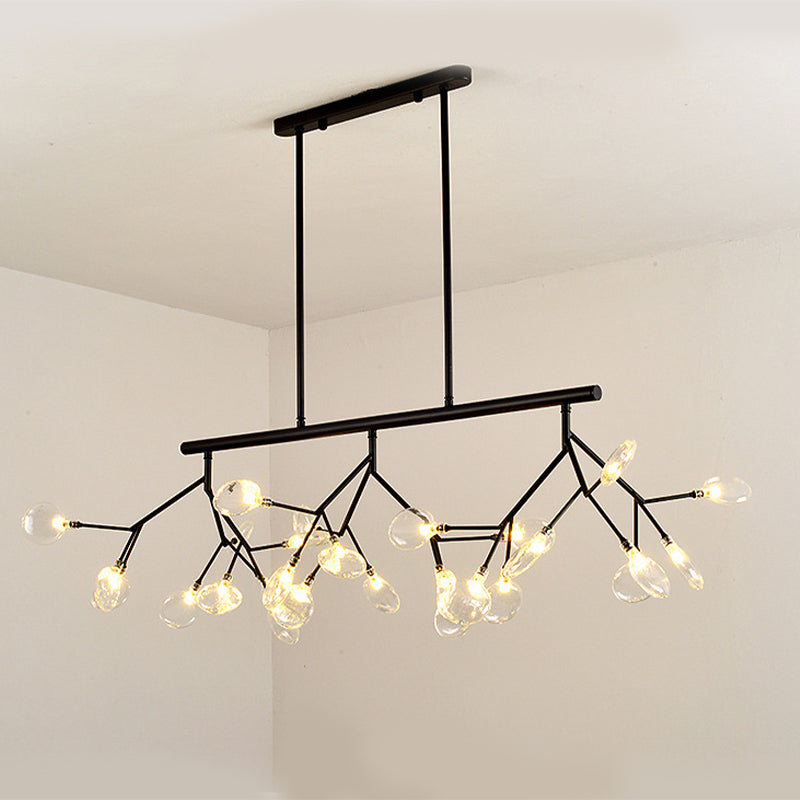 Nordic Modern Style Firefly Island Light Indoor Firefly Hanging Lamp for Dining Room