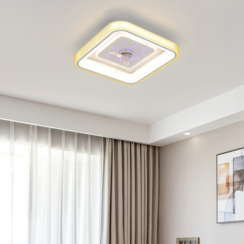 Acryl -geometrische Formlüftungslampe zeitgenössische LED -LED -Deckenleuchte