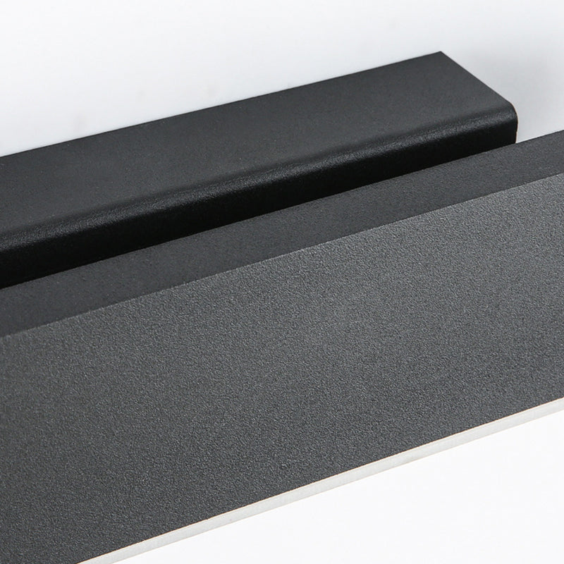 Lampe murale à LED à la mode moderne laquée en aluminium rotatif en aluminium Lumière murale avec une teinte acrylique