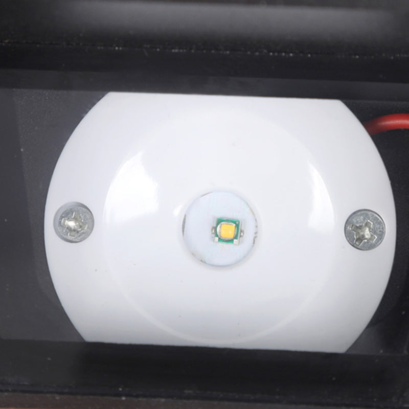 Geometric Shade Wall Lighting Modern Style Metal 2 Lights Wall Sconce Lamp