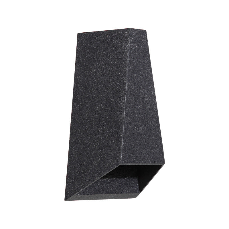 Geometric Shade Wall Lighting Modern Style Metal 2 Lights Wall Sconce Lamp