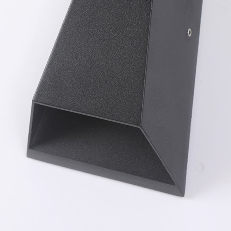 Geometric Shade Wall Lighting Modern Style Metal 2 Lights Wall Sconce Lamp