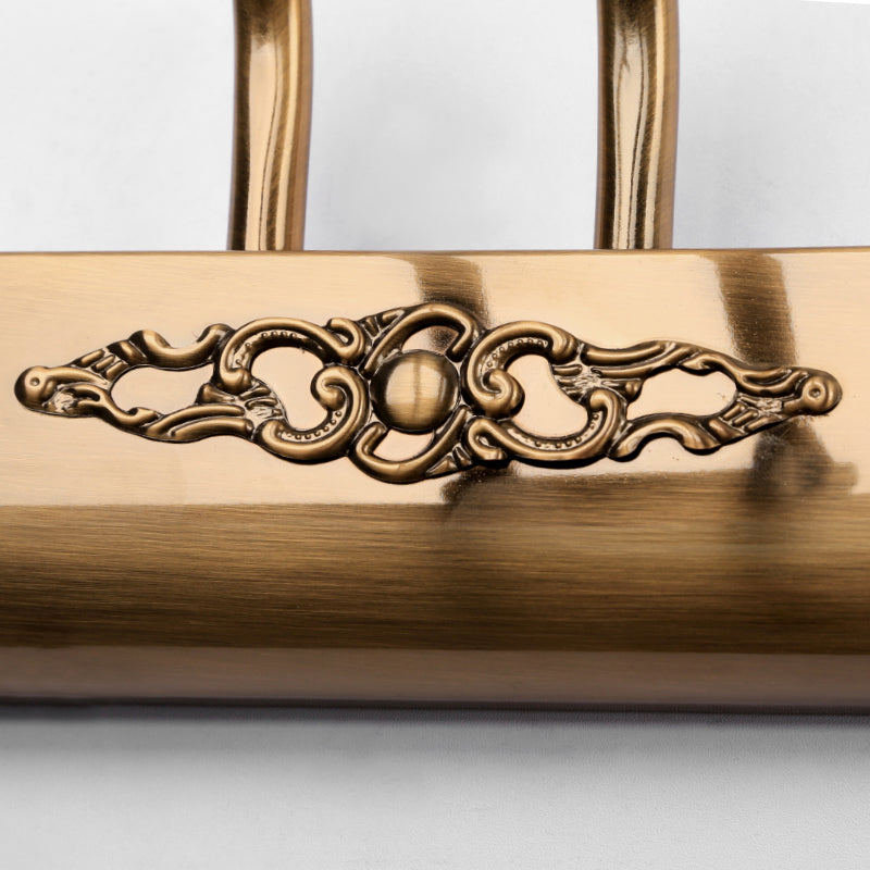 Linear Wall Lights Mid Century Metal 1 Light Sconce Light Fixture in Gold Finish