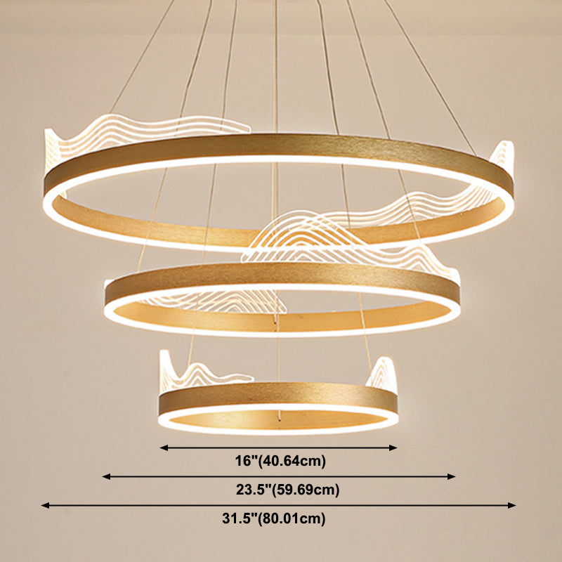 Karakteristieke artistieke stijl Led hangsel kroonluchter licht voor eetkamer woonkamer slaapkamer