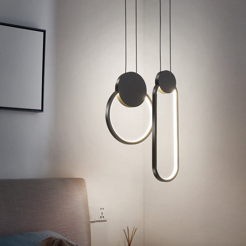 Geometrische Anhängerbeleuchtung moderne Anhängerbeleuchtung mit Acrylschatten