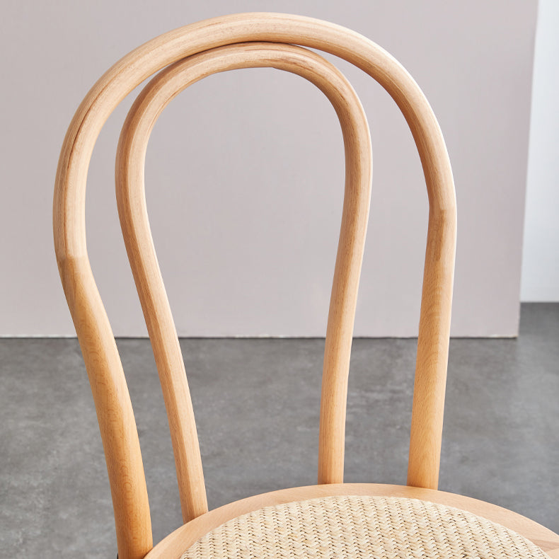 Juego de sillas de madera de haya contemporánea, cocina, comedor, sillas traseras Windsor