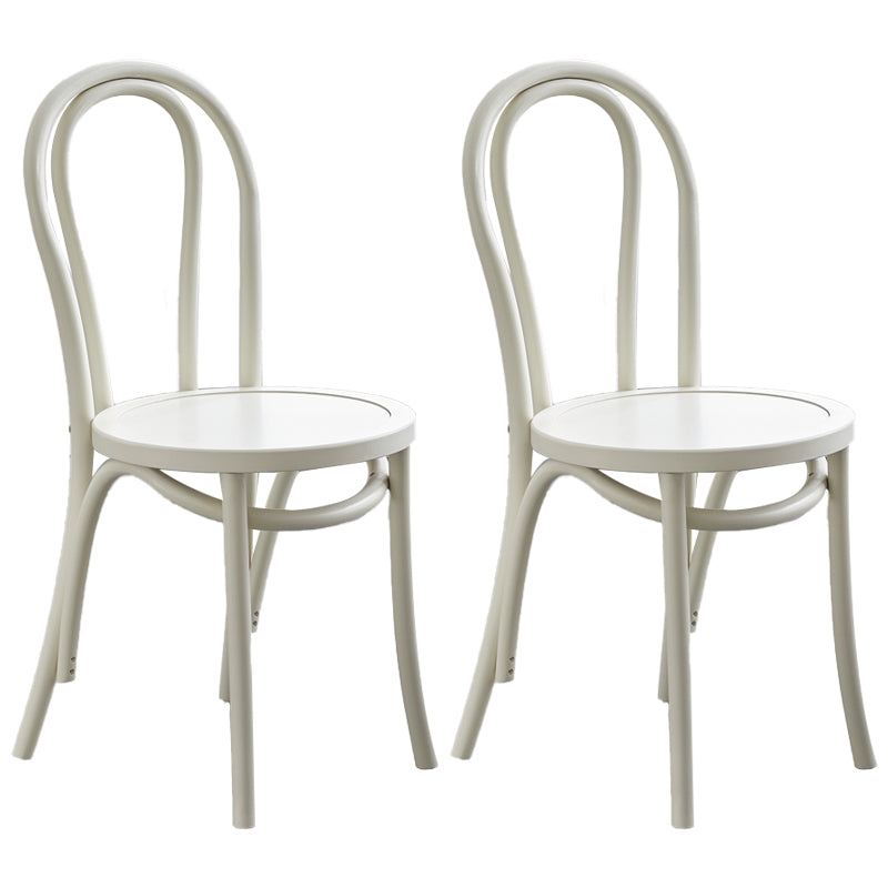 Juego de sillas de madera de haya contemporánea, cocina, comedor, sillas traseras Windsor