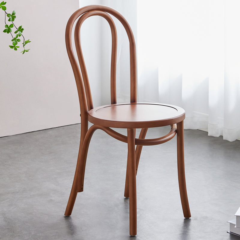 Juego de sillas de madera de haya contemporánea, cocina, comedor, sillas traseras Windsor