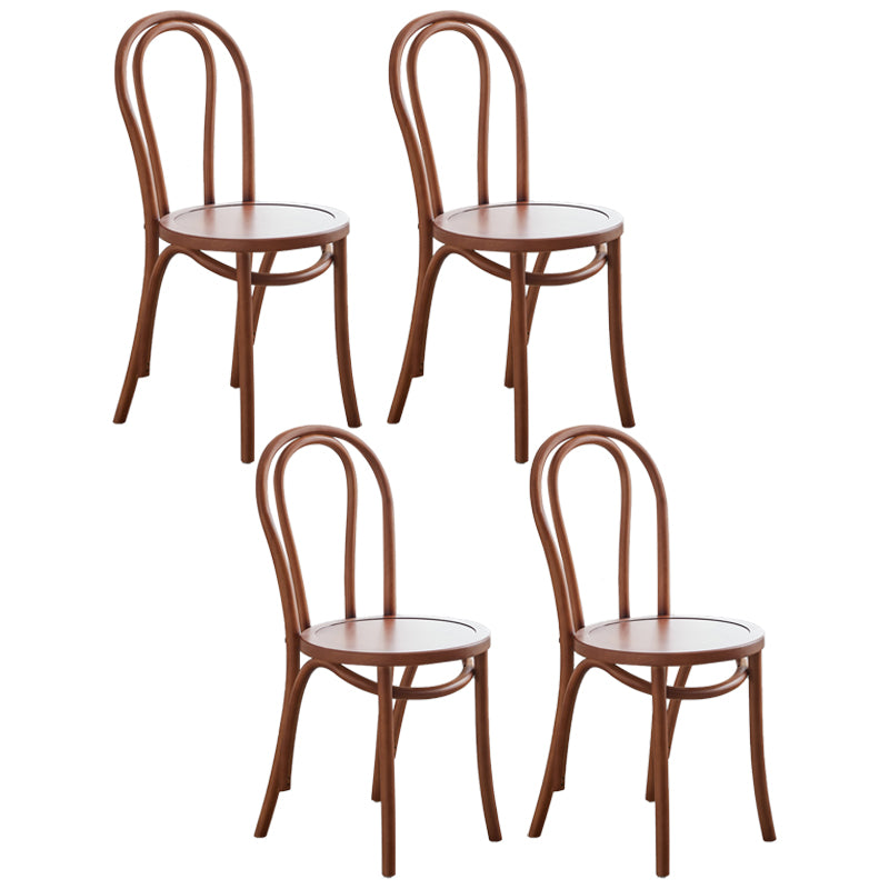 Juego de sillas de madera de haya contemporánea, cocina, comedor, sillas traseras Windsor