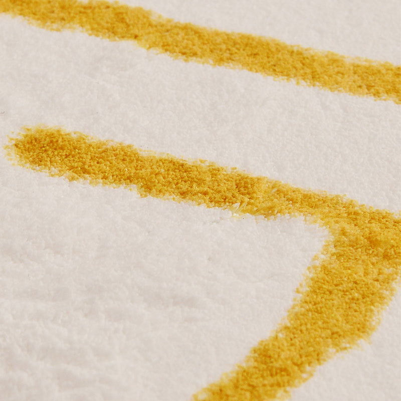 Simplicity Bohemian Carpet Tribal Pattern Carpet Polyester Stain Resistant Area Rug for Living Room