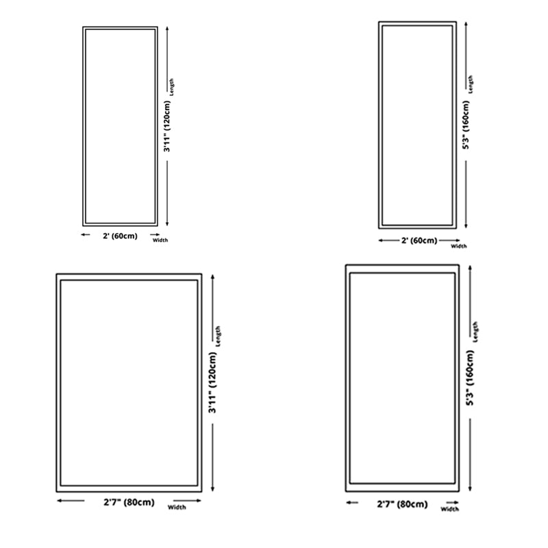 Multicolor Boho-Chic Area Carpet Polyester Tribal Pattern Washable Area Rug Carpet for Living Room