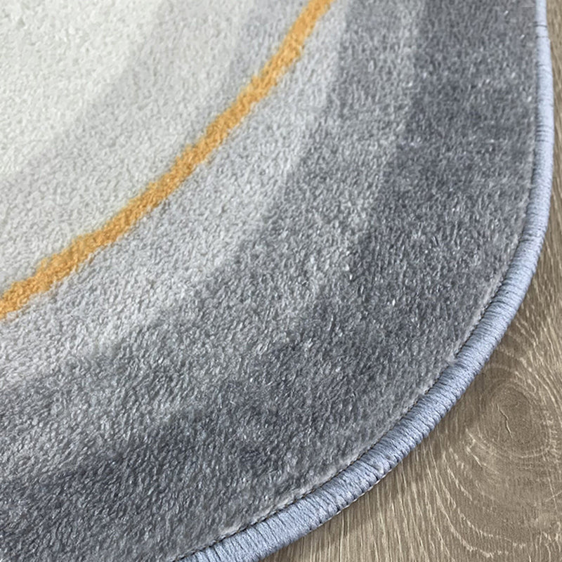 Fancy Modern Area Teppich abstraktes Muster Polyester Fläche Rugfärbung widerstandsfähiger Teppich für Wohnkultur