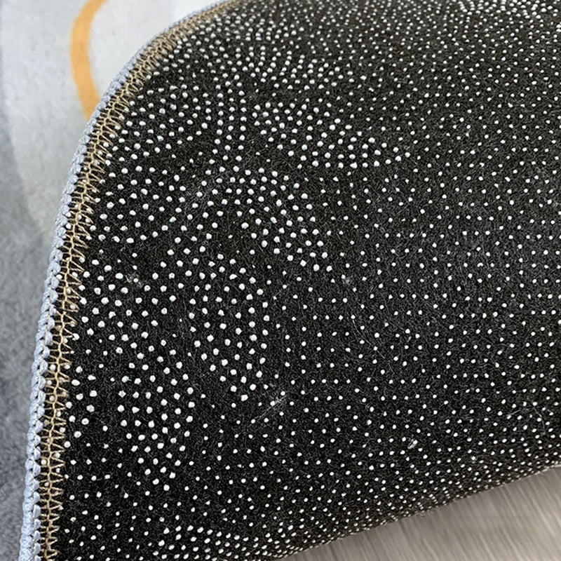 Fancy Modern Area Teppich abstraktes Muster Polyester Fläche Rugfärbung widerstandsfähiger Teppich für Wohnkultur