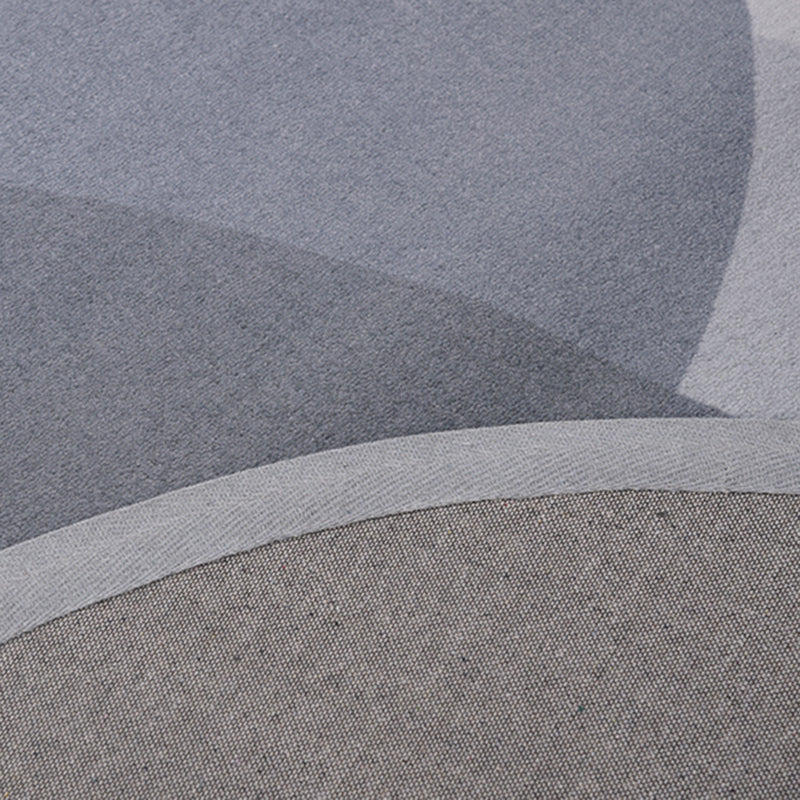 Tapis de zone de couleur de couleur fantaisie Tapis antidérapant de la zone de polyester moderne pour décoration intérieure