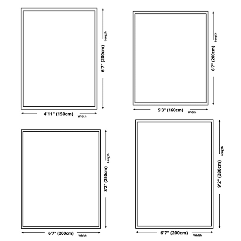 Dark Coffee Casual Rug Polyester Solid Color Rug Washable Rug for Living Room