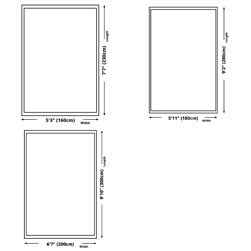 Yellow Modern Rug Blending Graphic Rug Non-Slip Backing Rug for Living Room