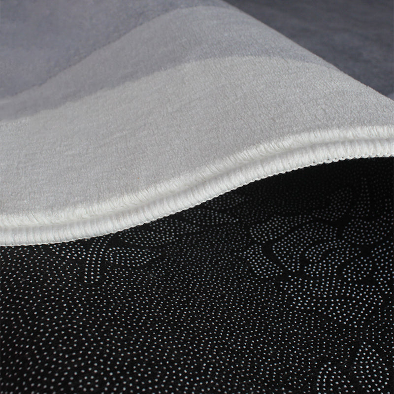 Ausgefallener Wohnzimmer Teppich Farbblock Polyester Fläche Teppich nicht rutschfestem Hintergrund Teppich