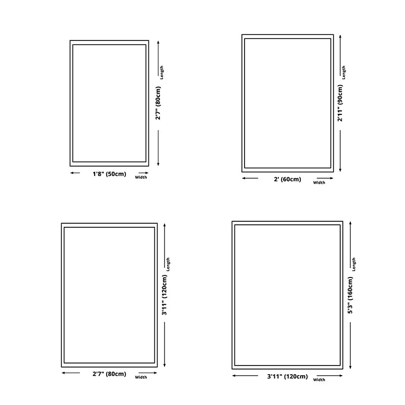 Multicolored Indoor Rug Traditional Flower Print Carpet Stain Resistant Carpet for Living Room