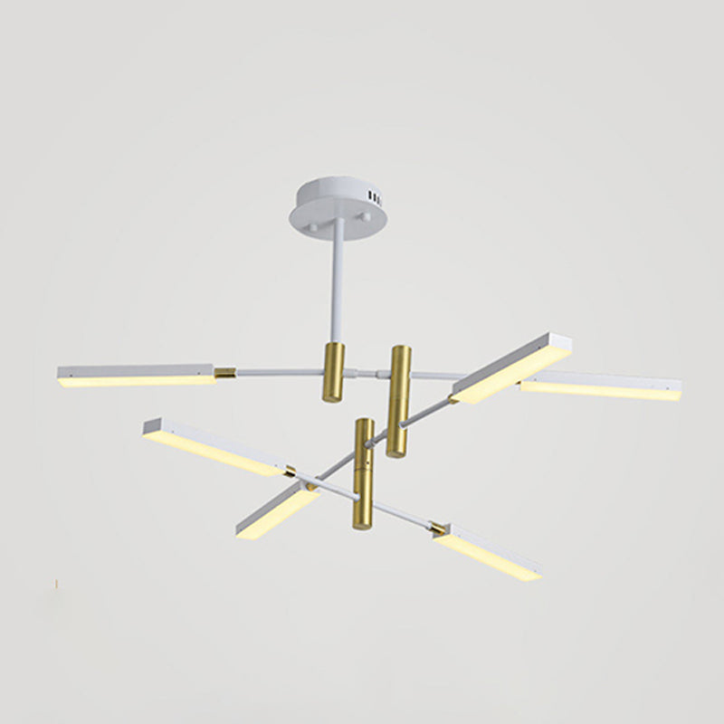 Postmodern metalen multi-tier kroonluchter verlichtingsarmatuur LED kroonluchter hanger voor zitkamer