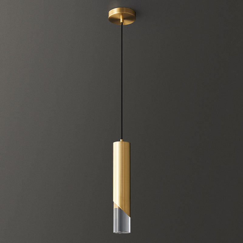 Altura ajustable colgante metal luz colgante de colgante contemporáneo iluminación para dormitorio