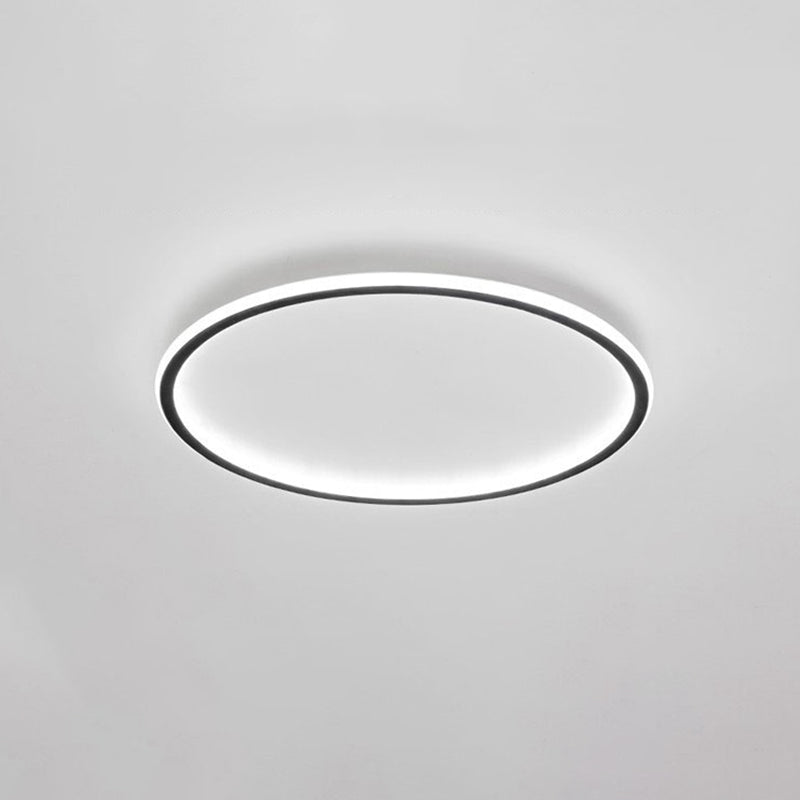Zwart/Goud/Wit LED-plafondlamp Modern inbouwarmatuur