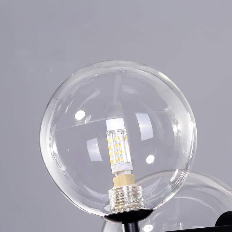 Contemporary Kitchen Pendant Lights with Glass Shade for Sitting Room Dining Room