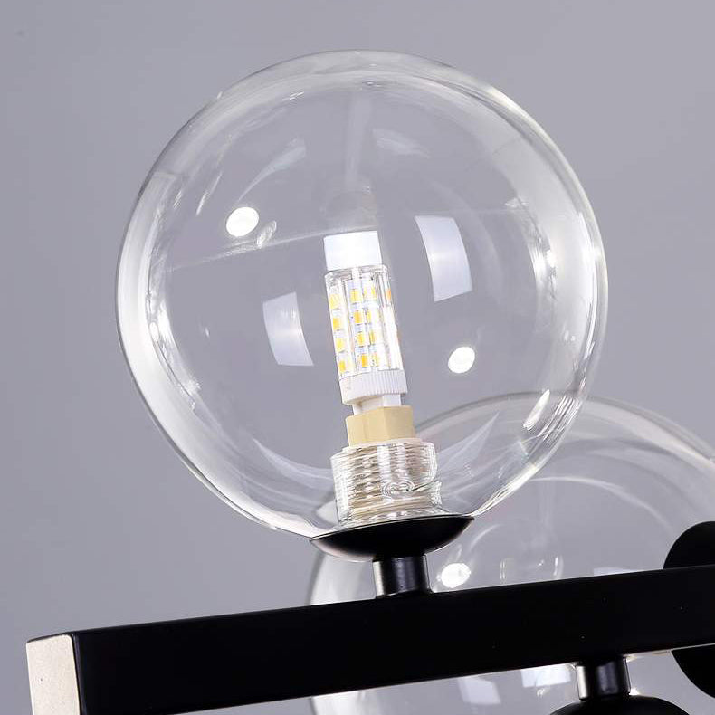 Contemporary Kitchen Pendant Lights with Glass Shade for Sitting Room Dining Room