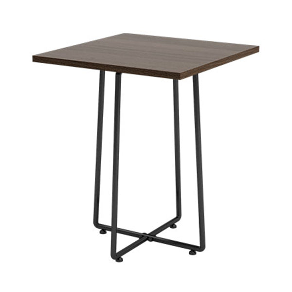 Industrial Style Solid Wood Dinner Room Kitchen Table Brown Sled Base Table for Dining Room