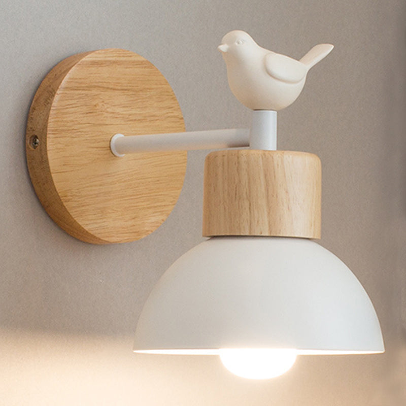 Binnen 1-bulb Down Light Wall Sconce Lighting, Simple SCONCE LIMMUTE MET HOUDEN TOP