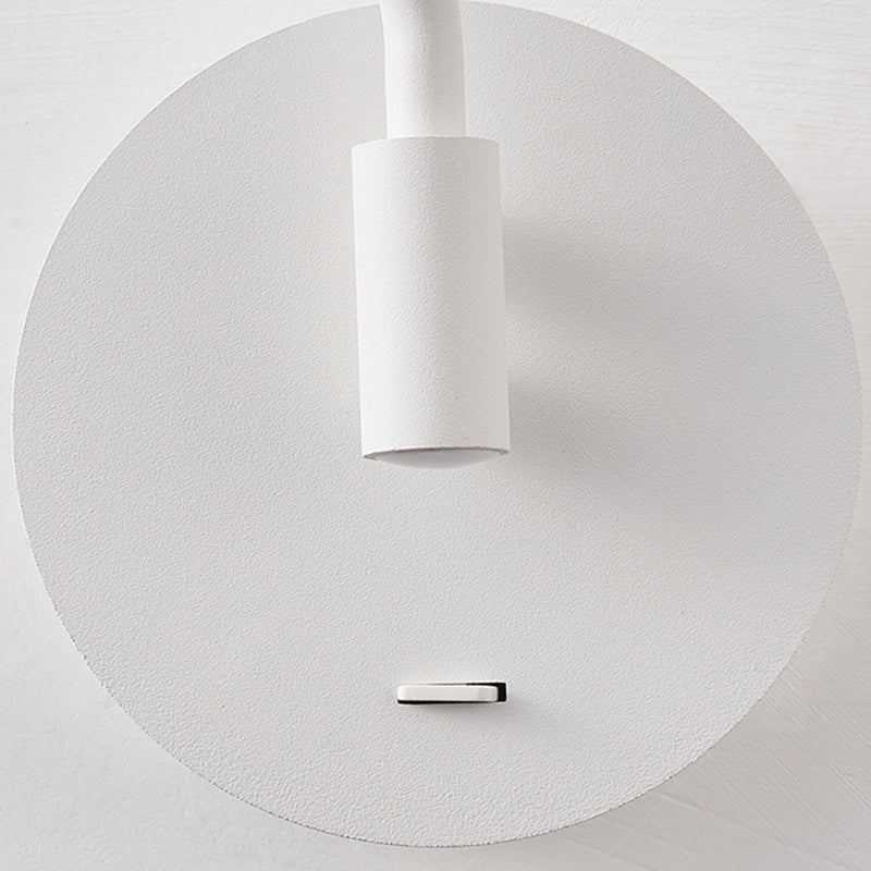 Metall Halbzylinder Schattenschwung Armwand Beleuchtung moderner Stil 1 Lichtleuchte Lampe