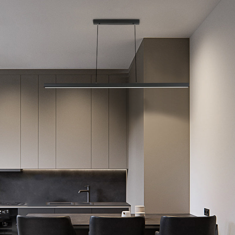 Minimalism Contemporary Style Island Pendant LED Island Chandelier Light for Dining Room