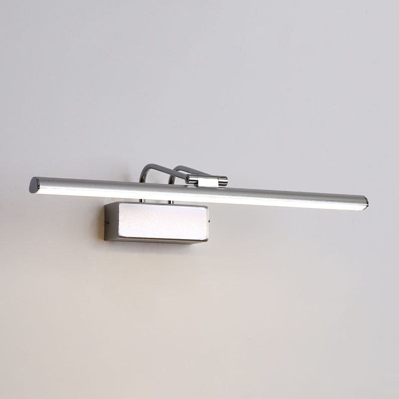 Luci di applique a parete lineare moderna Metal 1 Light Sconce Light con ombra acrilica