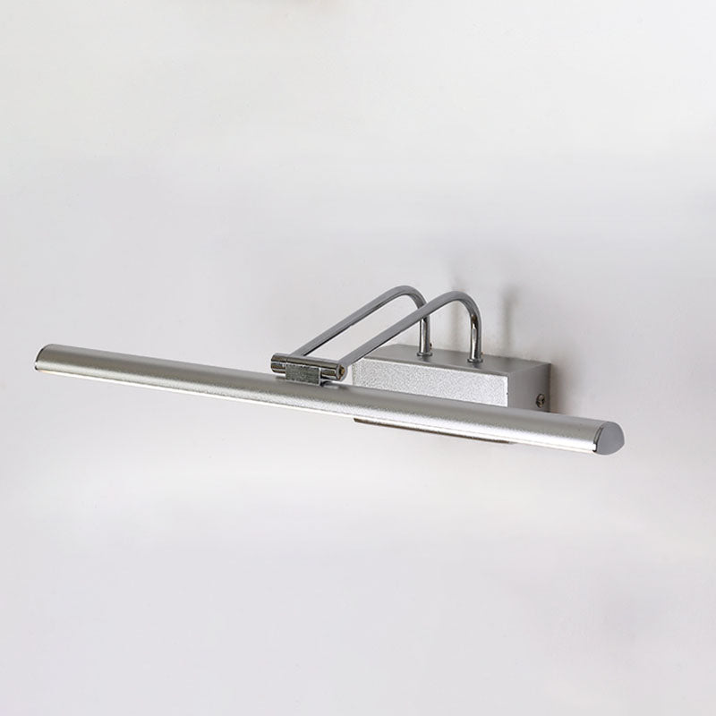 Luci di applique a parete lineare moderna Metal 1 Light Sconce Light con ombra acrilica